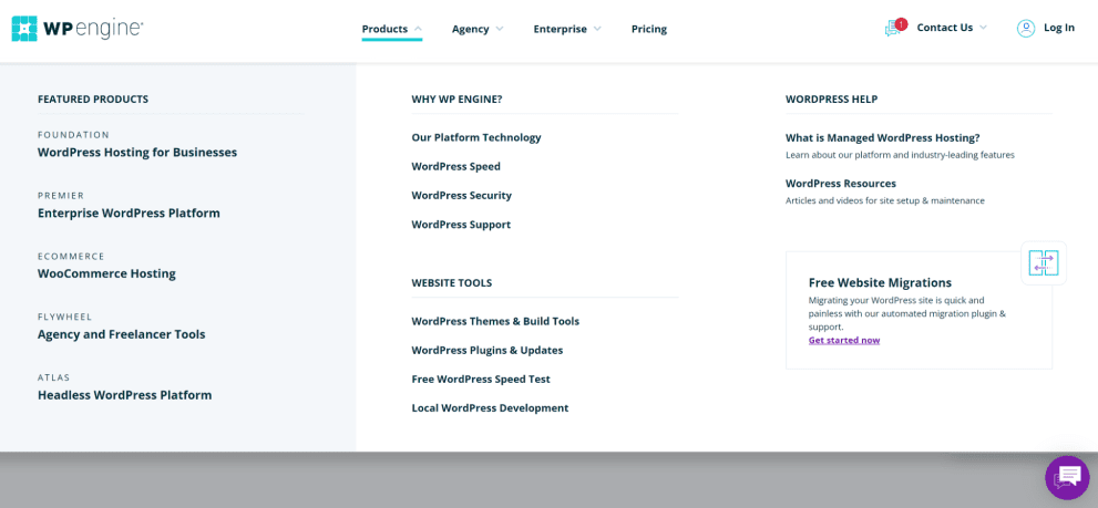 WP Engine features and tools