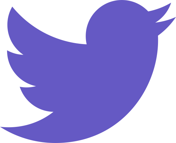 Twitter Icon Purple