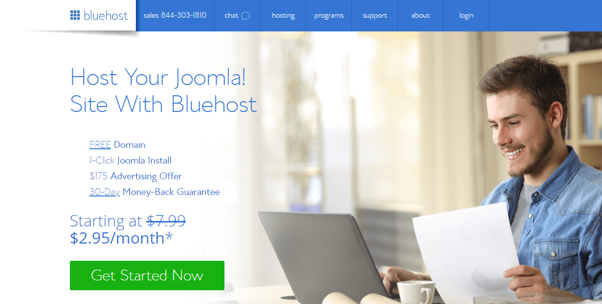 Bluehost Joomla Hosting