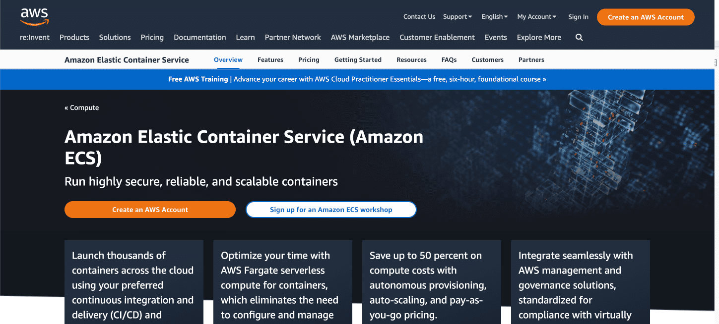 Amazon-ECS-Docker-Hosting