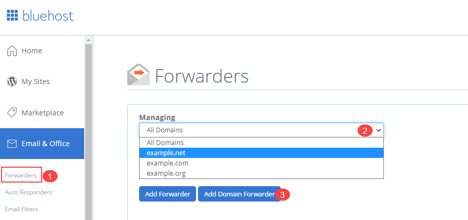 Add-Domain-Forwarder-button